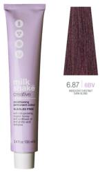 milk_shake Milk Shake, Creative, SLS/SLES-Free, Permanent Vopsea de păr, 6.876BV Iridescent Chestnut Dark Blond, 100 ml