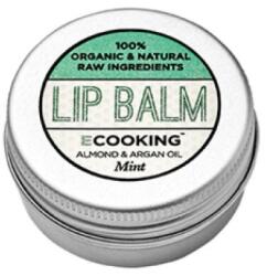 Ecooking Ecooking, Ecooking, Organic Argan Oil, Hydrating, Lip Balm, Mint, 15 ml