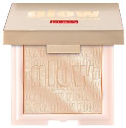 Pupa Pupa, Glow Obsession, Illuminating, Blush Highlighter Compact, 100, Light Gold, 6 g