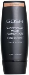 Gosh Gosh, X-Ceptional Wear, Vitamin E, Long Lasting, Cream Foundation, 18, Sunny, 30 ml