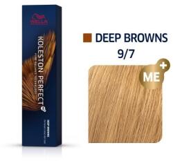 Wella Wella Professionals, Koleston Perfect Me+, Permanent Vopsea de păr, 9/7 Bright Blond Chestnut, 60 ml