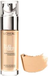 L'Oréal L'Oreal Paris, True Match, Hyaluronic Acid, Natural Finish, Liquid Foundation, 5. N, Sable Sand, SPF 17, 30 ml