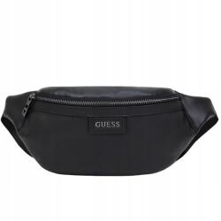 Guess Guess, Kidney, Textile Fanny Pack, Trouse Pouche, Black, 21/30 x 15 x 7.5 cm, For Men