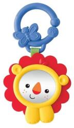 Mattel Fisher Price, Lion, Play Mirror With Hands-On Activities, Teething Toy, Unisex, 3+ months