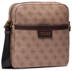 Guess Guess, Vezzola, Document Holder, Textile Crossbody Bag, Brown, For Women