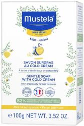 Mustela Mustela, Cold Cream, Natural Beeswax, Gentle Cleansing, Soap Bar, 100 g