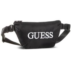 Guess Guess, Quatro, Textile Fanny Pack, Black, 19/28.5 x 17 x 4 cm, For Men