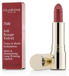 Clarins Clarins, Joli Rouge, Velvet, Ruj cremă, 754V, Deep Red, 3.5 g