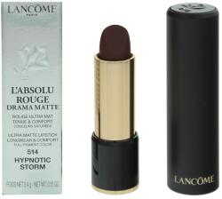 Lancome Lancome, L'Absolu Rouge Drama Matte, Matte, Ruj cremă, 514, Hypnotic Storm, 3.4 g