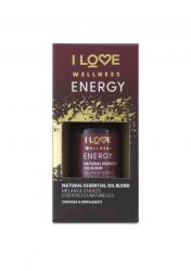 I Love I Love, Wellness Energy, Orange & Bergamot, Essential Oil, 10 ml