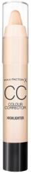 MAX Factor Max Factor, CC, Corrector & Brightener, Highlighter Stick, 3 g