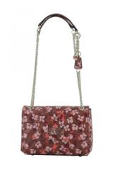 Guess Guess, Lola, Synthetic Leather, Textile Crossbody Bag, Floral, SF787421, For Women