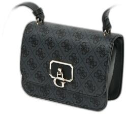 Guess Guess, Coal, Textile Crossbody Bag, Black, 79780, 18.5 x 14.5 x 7 cm, For Women