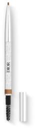 Dior Christian Dior, Diorshow, Waterproof, Double-Ended, Eyebrow Cream Pencil & Brush 2-In-1, 02, Chestnut, 0.09 g