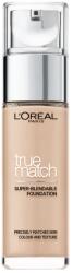 L'Oréal L'Oreal Paris, True Match, Natural Finish, Liquid Foundation, 1R1C, Rose Ivory, SPF 17, 30 ml