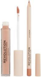 Makeup Revolution Set Makeup Revolution: Makeup Revolution, Ruj lichid, Stunner, 3 ml + Makeup Revolution, Precision, Lip Liner, Stunner, 1 g