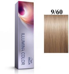 Wella Wella Professionals, Illumina Color, Permanent Vopsea de păr, 9/60 Bright Blonde Natural Violet, 60 ml
