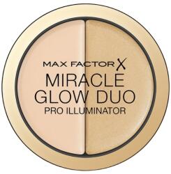 MAX Factor Max Factor, Miracle Glow Duo, Illuminating, Highlighter Powder, 10, Light, 11 g
