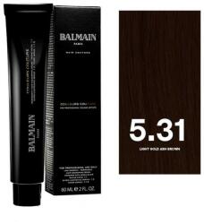 Balmain Professionnel Balmain Professionnel, Couleurs Couture, Permanent Vopsea de păr, 5.31 Light Gold Ash Brown, 60 ml