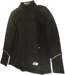 Skechers Skechers, Leia Mari, Sports Women Synthetic Jacket, Black, Size 12