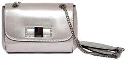 Guess Guess, XBODY FLAP, Textile Crossbody Bag, Silver, Mini, For Women