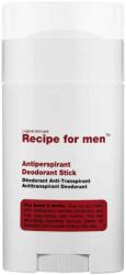 Recipe for men Recipe For Men, Antiperspirant Deodorant, Freshness, Deodorant Stick, For Men, 50 ml