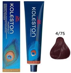 Wella Wella Professionals, Koleston Perfect, Permanent Vopsea de păr, 4/75 Medium Brown Mahogany Brown, 60 ml