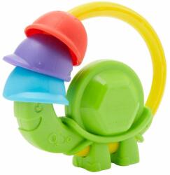 Mattel Fisher Price, Turtle Clacker, Rattles With Teething Toy 2-In-1 , Unisex, 3+ months