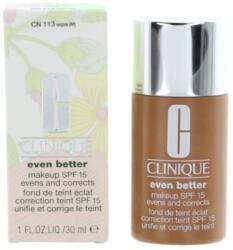 Clinique Clinique, Even Better, Paraben-Free, Hydrating, Liquid Foundation, CN 113, Sepia, SPF 15, 30 ml
