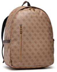 GUESS Guess, Vezzola, Synthetic Leather, Textile Backpack, Brown, 4G Logo, For Men, 21/32.5 x 39.5 x 15 cm