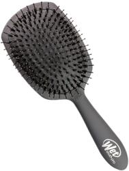 Wet Brush Wet Brush, Epic DeLuxe, Paddle, Hair Brush, Black, Shine Enhancer