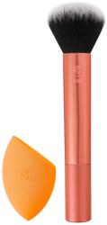 Real Techniques Set Real Techniques: Real Techniques, Blending, Foundation Brush, Rt 245 + Miracle, Makeup Sponge, Orange