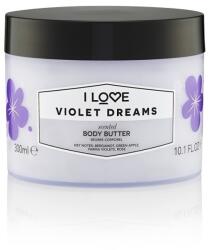 I Love I Love, Signature Collection, Vegan, Hydrating, Violet Dreams, Body Butter, 330 ml