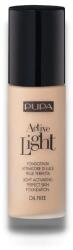 Pupa Pupa, Active-Light, Oil Free, Illuminating, Liquid Foundation, 050, Golden Beige, 30 ml