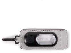 Piquadro Piquadro, Wearable, Leather Keyring, AC562ORS/GR, Grey