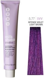 milk_shake Milk Shake, Creative, Permanent Vopsea de păr, 5.775VV Intense Violet Light Brown, 100 ml
