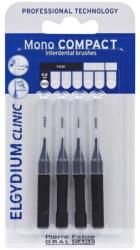  Set, Elgydium, Interdental Brush, Black, 4 pcs