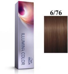 Wella Wella Professionals, Illumina Color, Permanent Vopsea de păr, 6/76 Dark Blonde Violet Chestnut, 60 ml