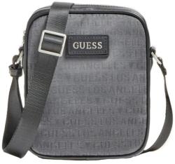 Guess Guess, Dan, Document Holder, Textile Crossbody Bag, Black, HMDLJCP0317, For Men