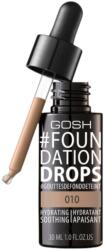 Gosh Gosh, Drops, Liquid Foundation, 010, Tan, SPF 10, 30 ml