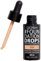 Gosh Gosh, Drops, Liquid Foundation, 004, Natural, SPF 10, 30 ml *Tester