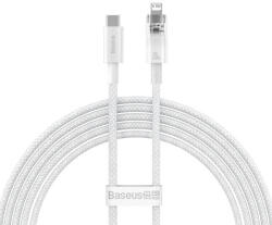 Baseus Cablu seria Baseus Explorer USB-C - Lightning 20W 2 m alb (CATS010302)