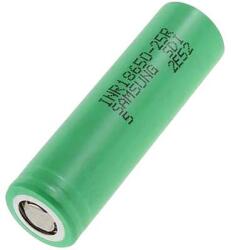 Samsung NR18650-25R Speciális akku 18650 Nagyáramra alkalmas, Magas hőmérséklet álló, Flat-top Lítiumion 3.6 V 2500 mAh (INR18650-25R)