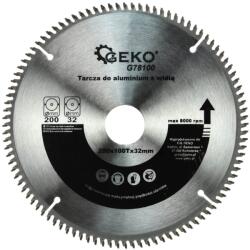 GEKO Pânza de ferăstrău 200mm 100T 32mm cu reductor 40180 (G78100)