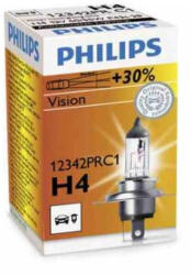 Philips Bec auto halogen pentru far Philips Vision +30% H4 60/55W 12V 12342PRC1 (AC5082)