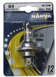 NARVA Bec auto halogen pentru far Narva Range Power H4 60/55W 12V 48878 (AC4855)