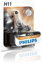 Philips Bec auto halogen pentru far Philips Vision +30% H11 55W 12V 12362PRB1 (AC4981)
