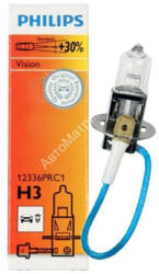 Philips Bec auto halogen pentru far Philips Vision +30% H3 55W 12V 12336PRC1 (AC4826)