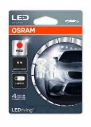 OSRAM Set 2 becuri auto halogen Osram Red W5W 0, 5W 12V (AC8292)