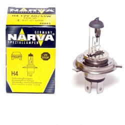 NARVA Bec auto halogen pentru far Narva Range Power 50+ H4 60/55W 12V 48861 (AC6975)